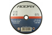 TIMCO FCM230222 Addax Cutting Disc Bonded Abrasive 3.2mm x 230mm (25)