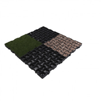 CHECKERS TTGSST40BL Envirotrak GeoGrid 40mm x 495mm x 495mm 1M2