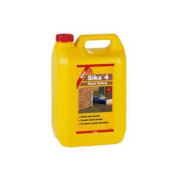 SIKA 114453 Sika 4 Rapid Hardener 5ltr Brown