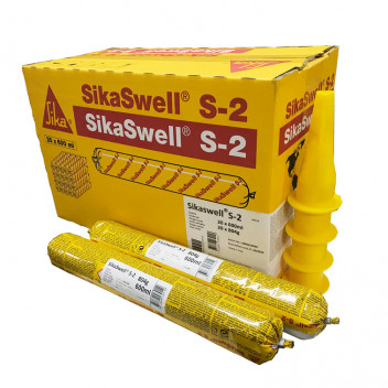 SIKA 69318 SikaSwell S-2 Swellable Sealant 600ml Red Oxide