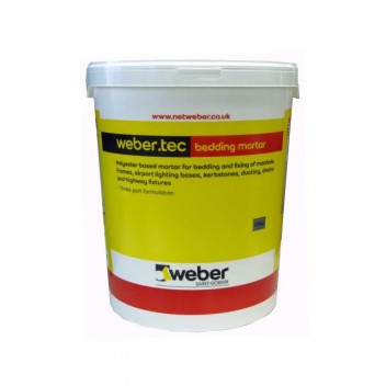 WEBER 51330007 webertec Bedding Mortar 3 Part Rapid 25kg