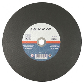 TIMCO FCM30020 Addax Cutting Disc Bonded Abrasive 3.2mm x 300mm (25)