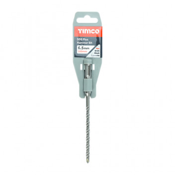 TIMCO SDS65210 SDS Plus Hammer Drill Bit 6.5mm x 160mm