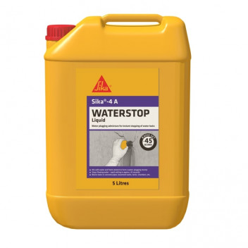 SIKA 114454 Sika 4a Waterstop 5ltr Clear